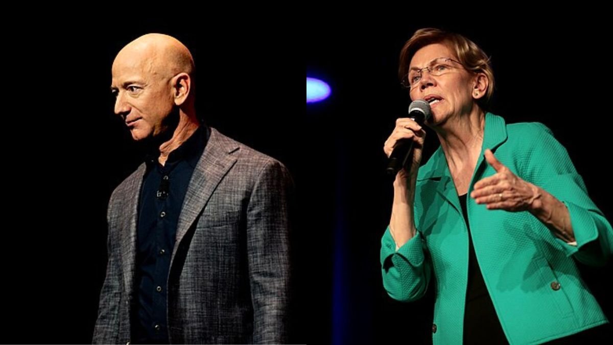 Elizabeth Warren Says a Wealth Tax on Jeff Bezos Could Fund Public Programs; Critics Disagree