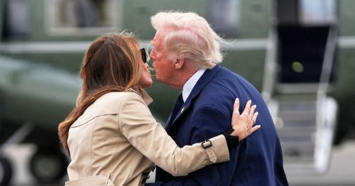 Melania Grabs Control During Awkward Birthday Kiss with Donald Trump—Body Language Expert Claims It Was Intentional
