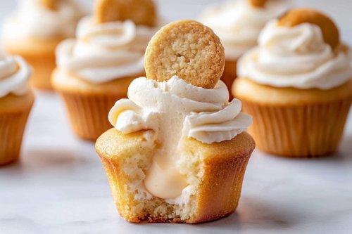 Banana Pudding Cupcakes