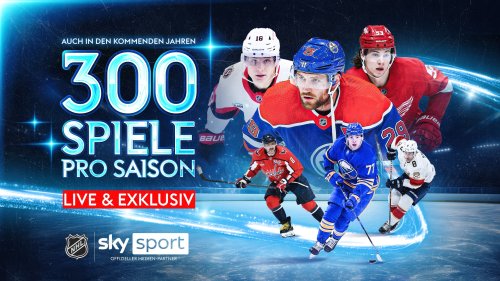 Sky-Coup: NHL-Rechte verlängert! Deutsche Stars & Stanley Cup weiter live