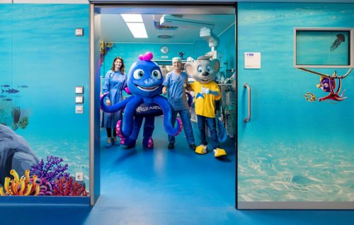 Kleine Helden auf Tauchstation: Unterwasserwelt macht Kinderanästhesie in Freiburg zum Erlebnis