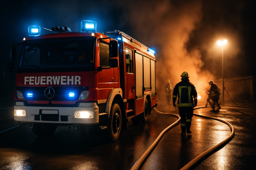Feuer-Schock in Königsbronn: Lager von Sterne-Restaurant mit Delikatessen abgebrannt