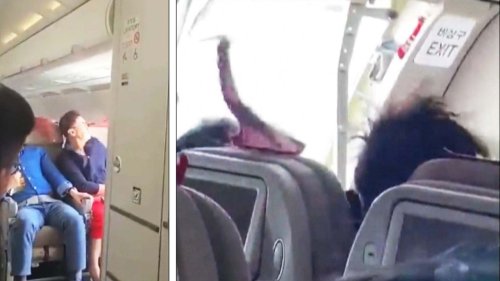 Can Airplane Exit Door Be Opened During Flight? Video Shows Terrified Passengers After Man Opens Hatch