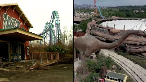 This Six Flags in New Orleans Is Among the US's Abandoned Amusement Parks