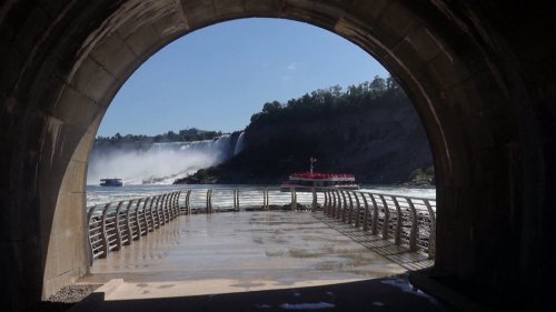 Secret 100-Year-Old Niagara Falls Entrance Opens to Public