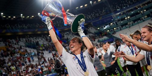 Lyon's star goalkeeper dedicated her Champions League victory to her late coach who died the day of the final