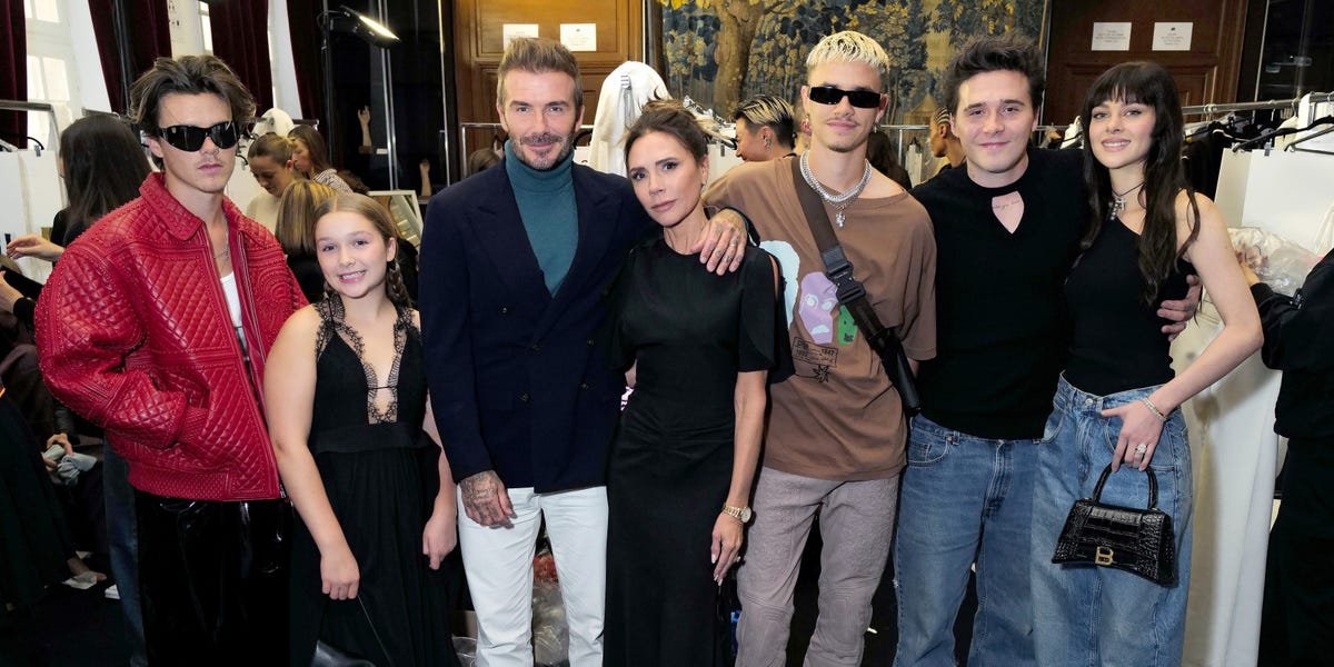 Everything you need to know about David and Victoria Beckham's 4 children: Brooklyn, Romeo, Cruz, and Harper