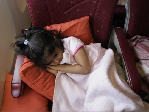 How to sleep well on a long flight