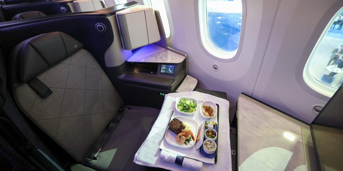 These 13 airlines offer 'basic' business-class seats for less than the cost of classic fares