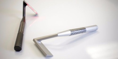 A futuristic razor that shaves hair with a laser has raised nearly $4 million on Kickstarter