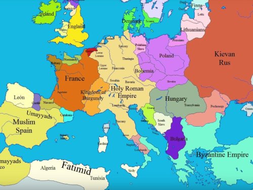 This animated map brilliantly demonstrates in just 3 minutes how much Europe has changed over the last 1,000 years