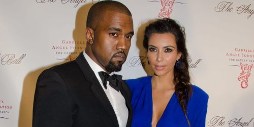 Kim Kardashian told North West she was conceived in a blue Balmain dress that Kanye West had specifically requested