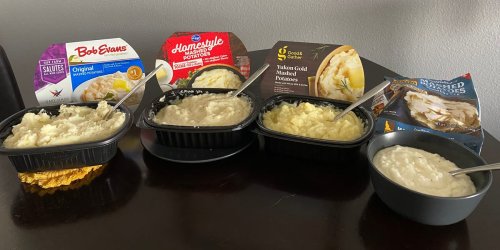 I tried 4 brands of premade mashed potatoes from the store, and there are only 2 I'd buy again