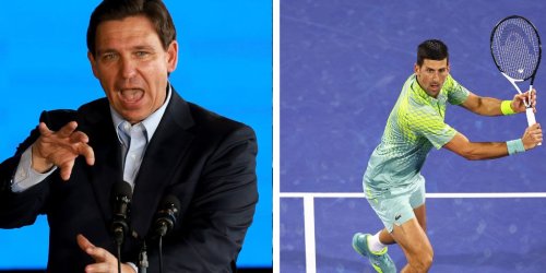 Ron DeSantis wants to let Novak Djokovic play at the Miami Open so badly, he says he'll 'run a boat from the Bahamas' to smuggle the unvaccinated player in