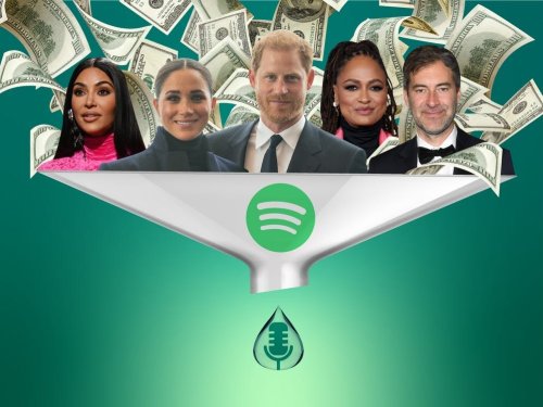 Spotify has made noise with big-name podcast deals. But many of its star partners haven't produced any content.