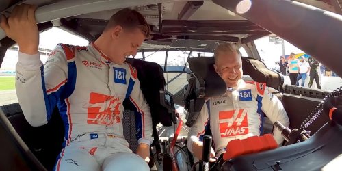 A pair of F1 drivers took a NASCAR car for a spin and explained what was scary and difficult about the switch