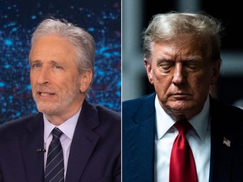 Jon Stewart marvels at how Trump has committed 'so many crimes' he got 'bored' at his own trial