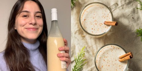 I made my mom's boozy coquito recipe for the first time and it's 10 times better than eggnog