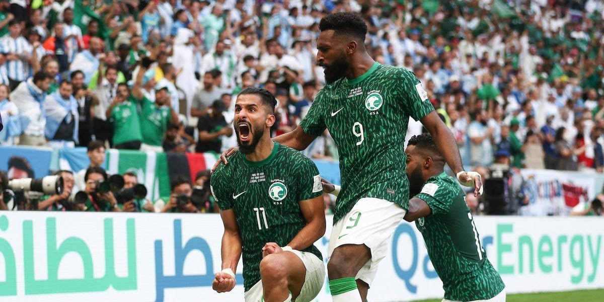 Saudi Arabia pulled off one of biggest upsets in World Cup history to beat Lionel Messi's Argentina