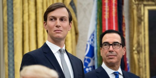 Jared Kushner and Steve Mnuchin cashed in fast on their Trump-era work, raising $3.5 billion from Arab states for private funds, report says