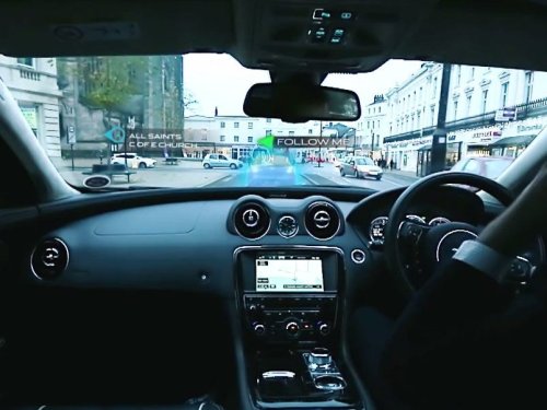 Jaguar's 'Ghost Car' Navigation System Is Straight Out Of Science Fiction