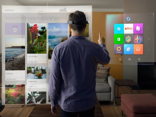 Microsoft explains how its augmented reality headset HoloLens is going to work