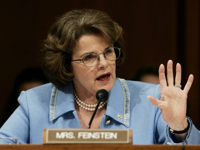 Dianne Feinstein's historic senate career and accomplishments in photos
