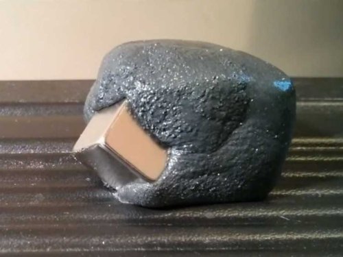 This GIF Of Magnetic Putty 'Eating' A Piece Of Metal Is Mesmerizing