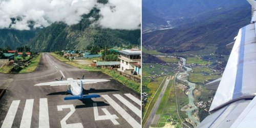 These 8 airports are some of the world's most dangerous — only a select group of pilots is allowed to use them