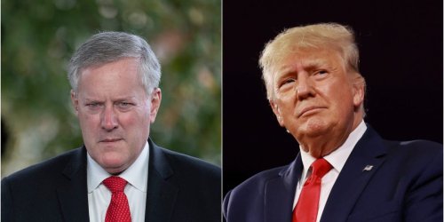 A former federal prosecutor believes Mark Meadows will turn on Donald Trump and 'snitch' on him to Justice Department investigators