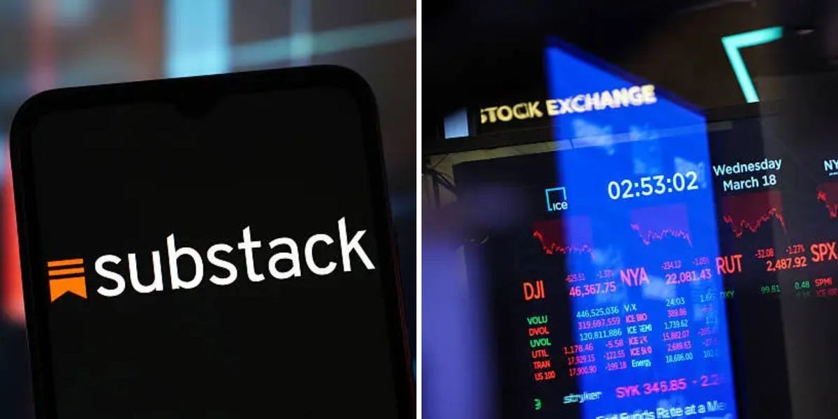 Here are the most interesting market views making the rounds on Substack this week