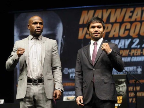 Floyd Mayweather and Manny Pacquiao are expected to split $300 million — here's where the money comes from