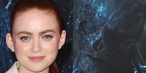'Stranger Things' star Sadie Sink said she started 'laughing uncontrollably' after seeing Vecna on set for the first time