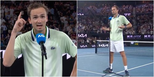 Australian Open favorite Daniil Medvedev accused raucous fans of having 'a low IQ' and no respect after mistakenly thinking he was getting booed