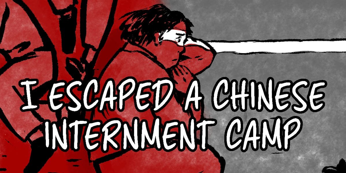 'How I escaped a Chinese internment camp': A Pulitzer-prize winning comic - cover