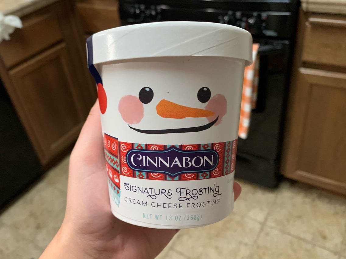 Cinnabon is finally selling its frosting by the pint, and I used it to make a delicious appetizer, dessert, and side dish