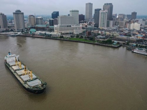 The Mississippi River's flow is the weakest it's been in 35 years. Seawater overtaking the river could make New Orleans' drinking water too salty for months.