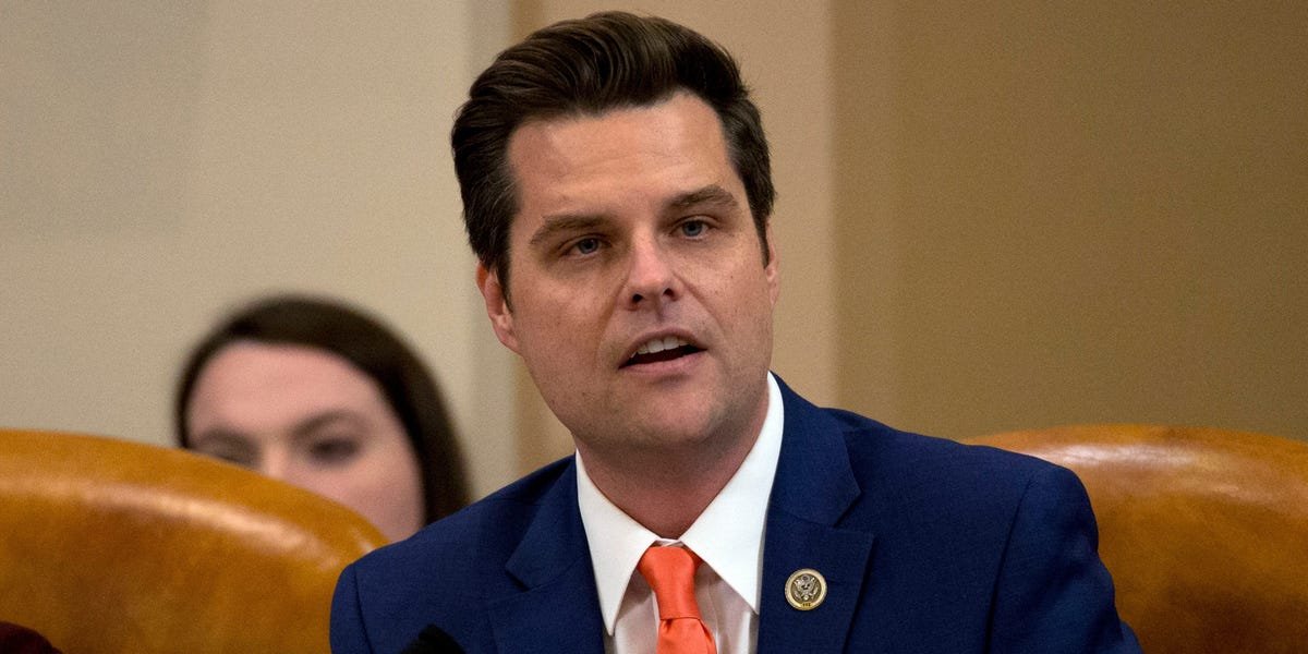 Matt Gaetz says he has the 'freedom variant' as he mocks experts who warn about worsening COVID-19 mutations