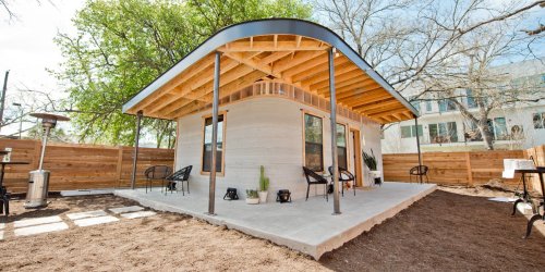These 3D-printed homes can be built for less than $4,000 in just 24 hours