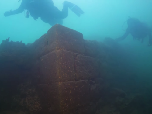 Divers discovered a 3,000-year-old castle underwater in a Turkish lake