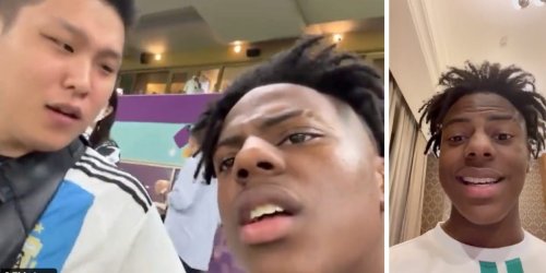 A YouTuber with 14 million subscribers responded to accusations of racism after he said 'konnichiwa' to a Chinese man at a World Cup match: 'I thought he was Japanese'