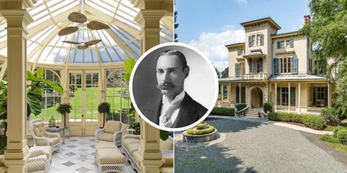 A lavish, Gilded Age estate once owned by one of the richest men in the world just hit the market for under $6.5 million. Take a look inside.
