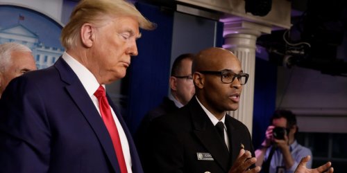 US Surgeon General says he has 'no reason to doubt' the 350,000 COVID-19 death toll in the US after Trump baselessly questioned its accuracy