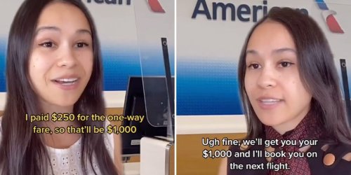 A lawyer on TikTok shared how to get paid up to $1,550 if you're bumped from a flight. People said it worked for them.