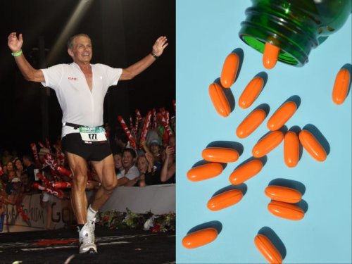 An 83-year-old triathlete doctor who transformed his health in his 40s takes these 6 supplements every day