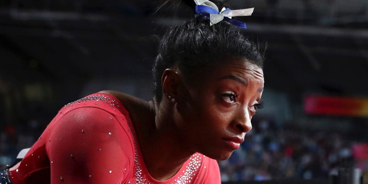 Simone Biles says her Olympic return is driven by a desire to use her voice to spotlight historic abuse in gymnastics