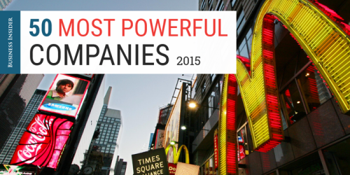 The 50 most powerful companies in America