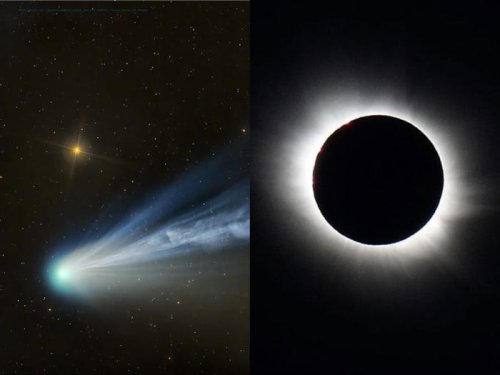 I tried to snap a photo of the 'Devil comet' during the solar eclipse. Here's what happened.