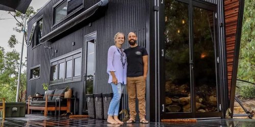 This couple built a scenic, ultra-modern tiny house in the mountains for $62,000 — see inside