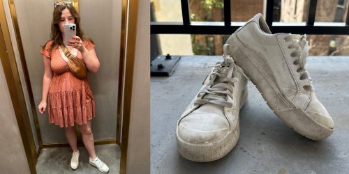 I bought the TikTok-viral Dr. Scholl's sneakers for a trip to Europe, and they were the best thing I packed